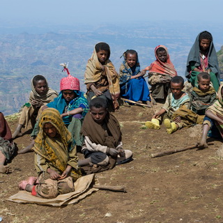 Simien Mountains - Children